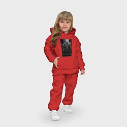 Детский костюм оверсайз Великий Новгород персонаж города, цвет: красный — фото 2