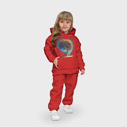 Детский костюм оверсайз Дивный новый мир, цвет: красный — фото 2