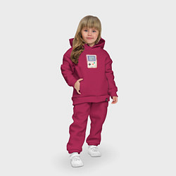 Детский костюм оверсайз Игровая консоль Геймбой, цвет: маджента — фото 2