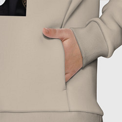 Детский костюм оверсайз Уэнсдей А, цвет: миндальный — фото 2