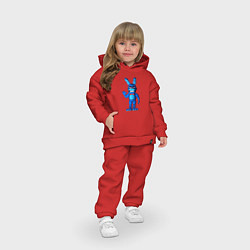 Детский костюм оверсайз Бон Бон приветствует, цвет: красный — фото 2