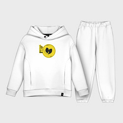 Детский костюм оверсайз Wu-Tang vinyl, цвет: белый