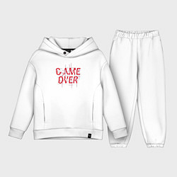 Детский костюм оверсайз Надпись - Game over