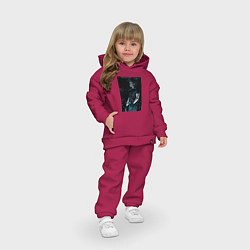 Детский костюм оверсайз Звездное сияние, цвет: маджента — фото 2