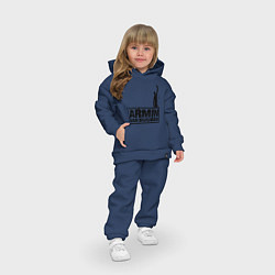 Детский костюм оверсайз Armin van buuren, цвет: тёмно-синий — фото 2