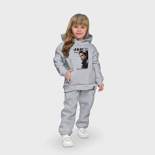 Детский костюм оверсайз Jared Joseph Leto 30 Seconds To Mars / Меланж – фото 3
