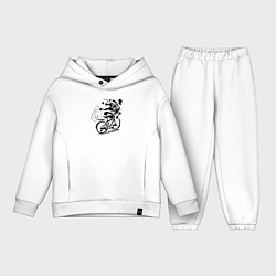 Детский костюм оверсайз Велосипедная клякса