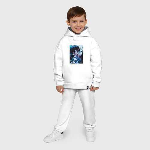 Детский костюм оверсайз Ванитас мемуар / Белый – фото 4