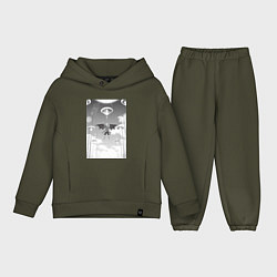 Детский костюм оверсайз О моём перерождении в слизь Римуру Темпест князь т, цвет: хаки