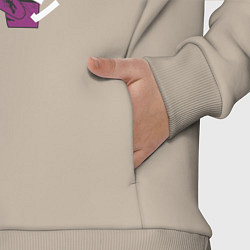 Детский костюм оверсайз Человек-бензопила Денджи chainsaw, цвет: миндальный — фото 2