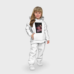 Детский костюм оверсайз Чёрный клевер неро, цвет: белый — фото 2