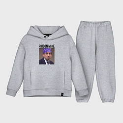 Детский костюм оверсайз Prison mike Michael Scott - офис, цвет: меланж