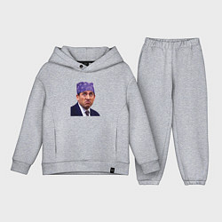 Детский костюм оверсайз Prison mike Michael Scott офис, цвет: меланж