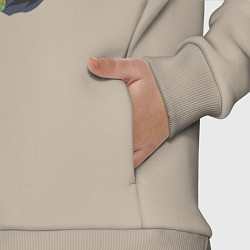 Детский костюм оверсайз Клинок рассекающий демонов Сабито, цвет: миндальный — фото 2