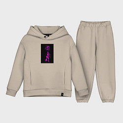 Детский костюм оверсайз Хося Джек в коробке, цвет: миндальный