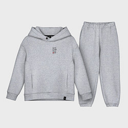 Детский костюм оверсайз I am a Doctor, цвет: меланж