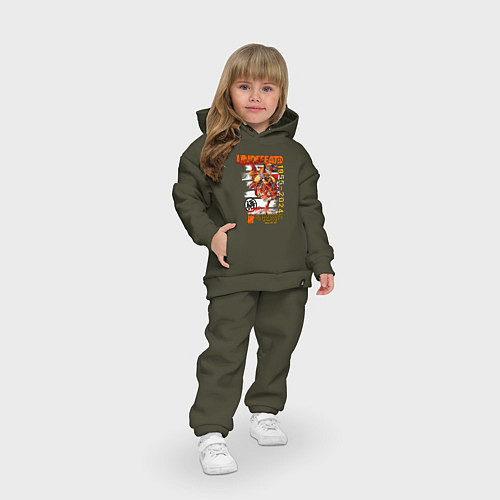 Детский костюм оверсайз Dragon ball Gokuu Son / Хаки – фото 3