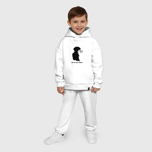 Детский костюм оверсайз Ковбой Бибоп Спайк Шпигель Аниме / Белый – фото 4