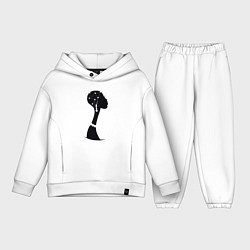 Детский костюм оверсайз Woman Africa, цвет: белый