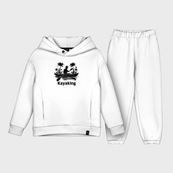 Детский костюм оверсайз Каякинг среди водяных лилий