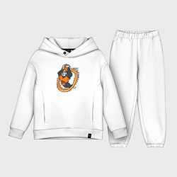 Детский костюм оверсайз Phoenix Suns gorilla, цвет: белый