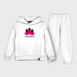 Детский костюм оверсайз Стражи игры, цвет: белый