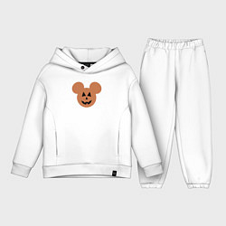 Детский костюм оверсайз Halloween boy, цвет: белый