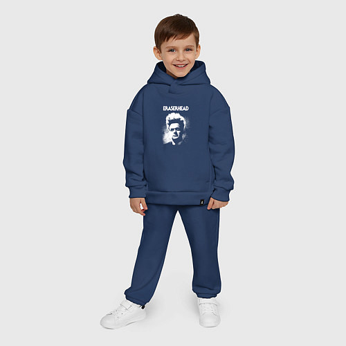 Детский костюм оверсайз Eraserhead / Тёмно-синий – фото 4