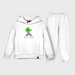 Детский костюм оверсайз Пришелец на радуге