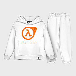 Детский костюм оверсайз Half-Life 3, цвет: белый