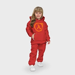 Детский костюм оверсайз Half-Life 3, цвет: красный — фото 2