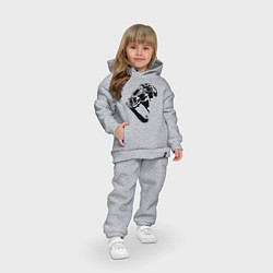 Детский костюм оверсайз Геймпад Джойстик, цвет: меланж — фото 2