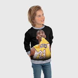 Свитшот детский Kobe Bryant, цвет: 3D-меланж — фото 2