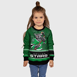 Свитшот детский Dallas Stars, цвет: 3D-черный — фото 2