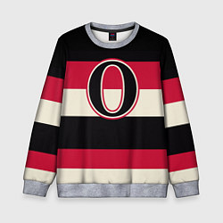 Свитшот детский Ottawa Senators O, цвет: 3D-меланж