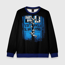 Свитшот детский Будка доктора, цвет: 3D-синий