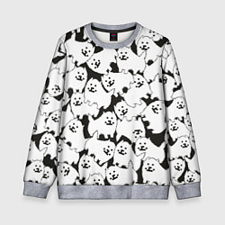 Свитшот детский Undertale Annoying dog, цвет: 3D-меланж