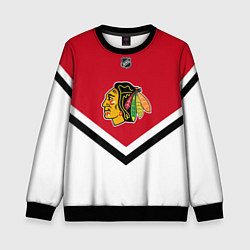 Свитшот детский NHL: Chicago Blackhawks, цвет: 3D-черный