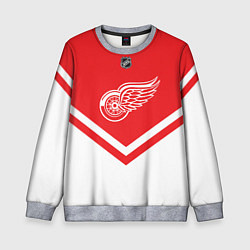 Свитшот детский NHL: Detroit Red Wings, цвет: 3D-меланж