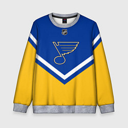 Свитшот детский NHL: St. Louis Blues, цвет: 3D-меланж