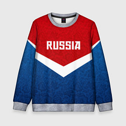 Свитшот детский Russia Team, цвет: 3D-меланж