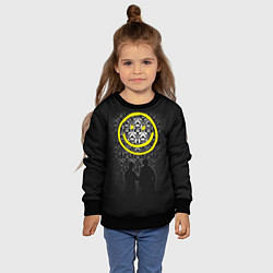 Свитшот детский Sherlock Smile, цвет: 3D-черный — фото 2