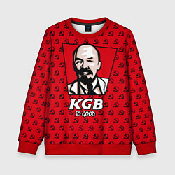 Свитшот детский KGB: So Good, цвет: 3D-красный