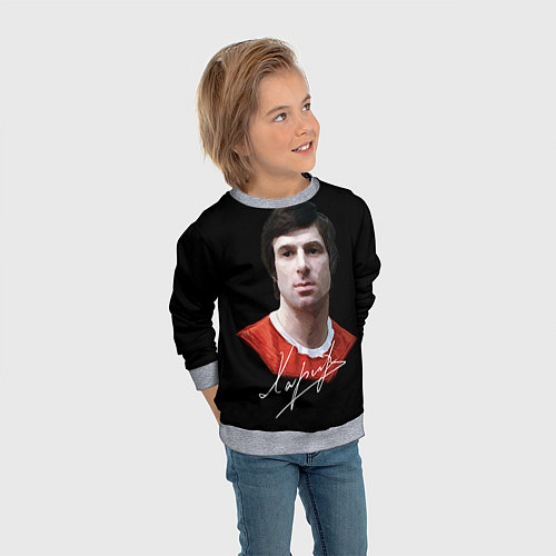 Детский свитшот Харламов / 3D-Меланж – фото 3