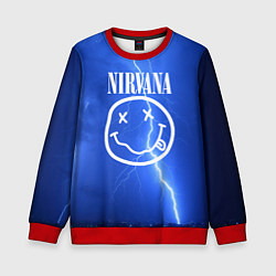 Детский свитшот Nirvana: Lightning