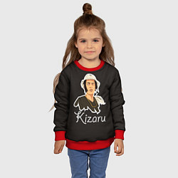 Свитшот детский Kizaru, цвет: 3D-красный — фото 2
