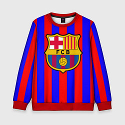 Свитшот детский Barca FCB Club, цвет: 3D-красный