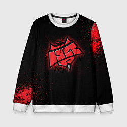 Свитшот детский HellRaisers: Black collection, цвет: 3D-белый