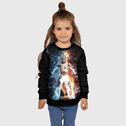 Свитшот детский Рей Мистерио, цвет: 3D-черный — фото 2