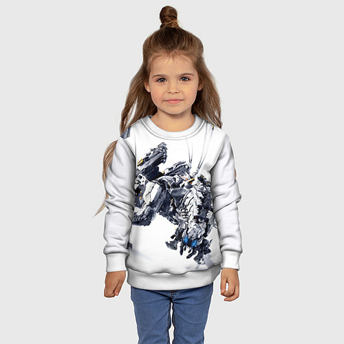 Детский свитшот HZD 5 / 3D-Белый – фото 4
